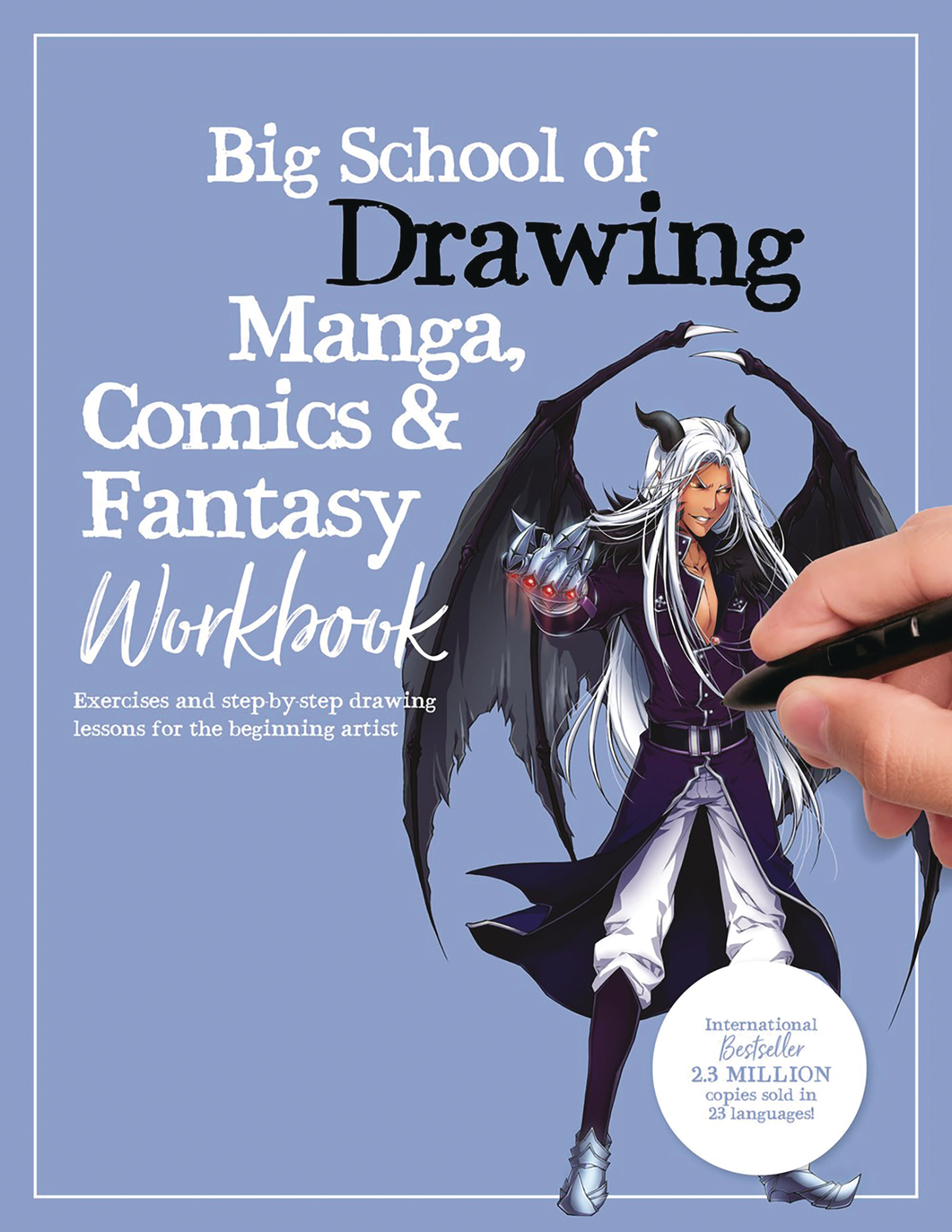 Big Soft Coverhool of Drawing Manga Comics & Fantasy Workbook Soft Cover