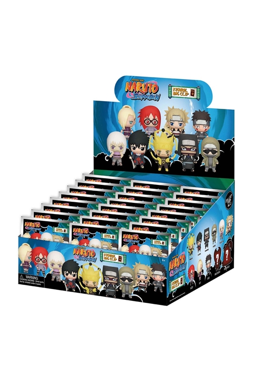 Naruto Shippuden 3D PVC Bag Clips Series 4