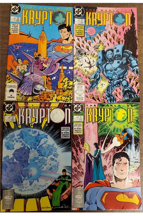 The World of Krypton #1-4 (DC 1987) Set