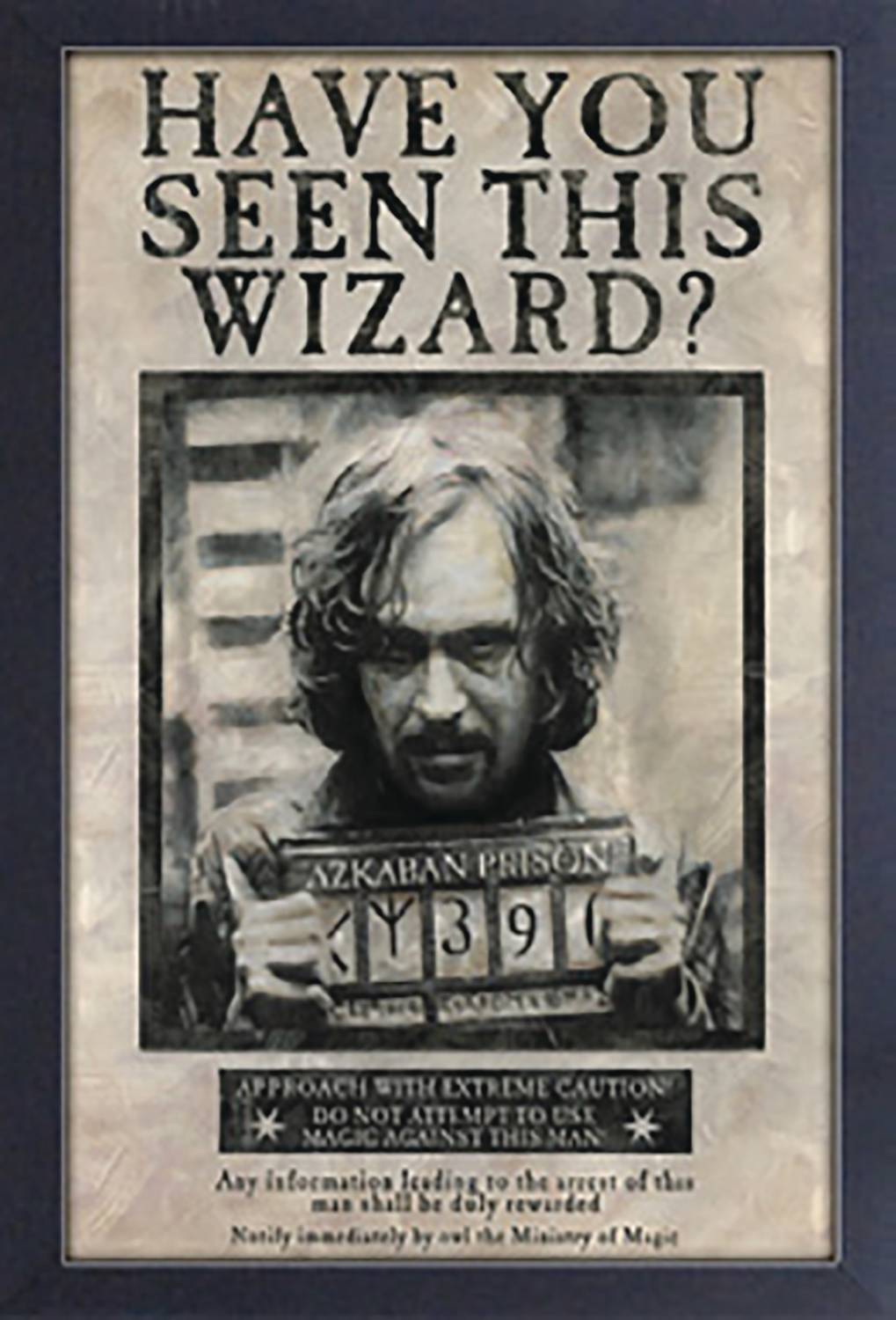 ComicHubProducts/hpsiriusblackwantedposter11x17framedprint