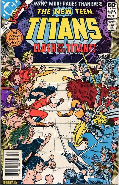 The New Teen Titans #12 [Newsstand](1980)-Fine (5.5 – 7)