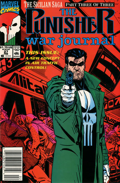 The Punisher War Journal #27 [Newsstand] - Fn+ 6.5