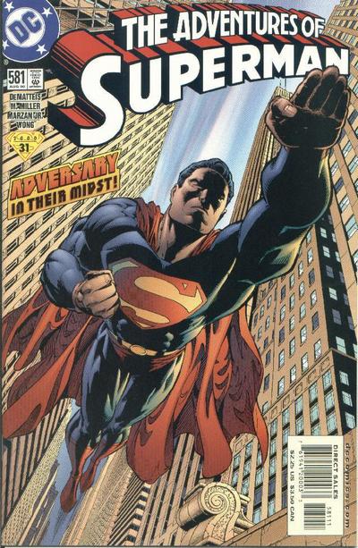 Adventures of Superman #581 [Direct Sales]-Very Fine (7.5 – 9)