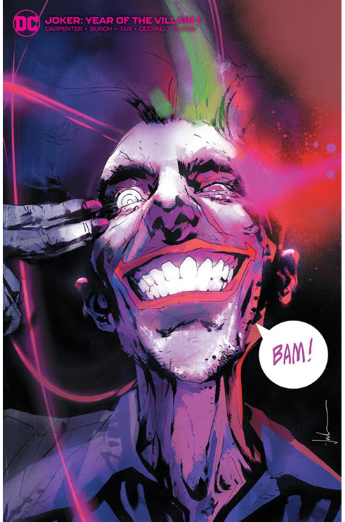 Joker Year of the Villain #1 Jock Minimal Variant Edition