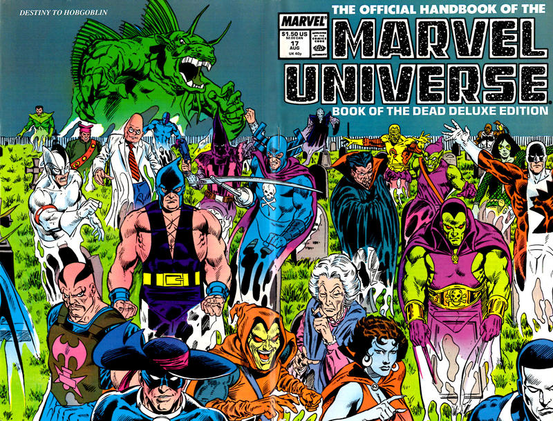 The Official Handbook of The Marvel Universe Deluxe Edition #17-Fine (5.5 – 7)