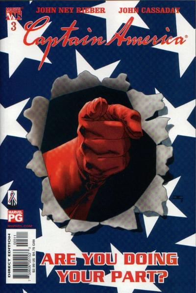 Captain America #3 [Direct Edition]-Near Mint (9.2 - 9.8)
