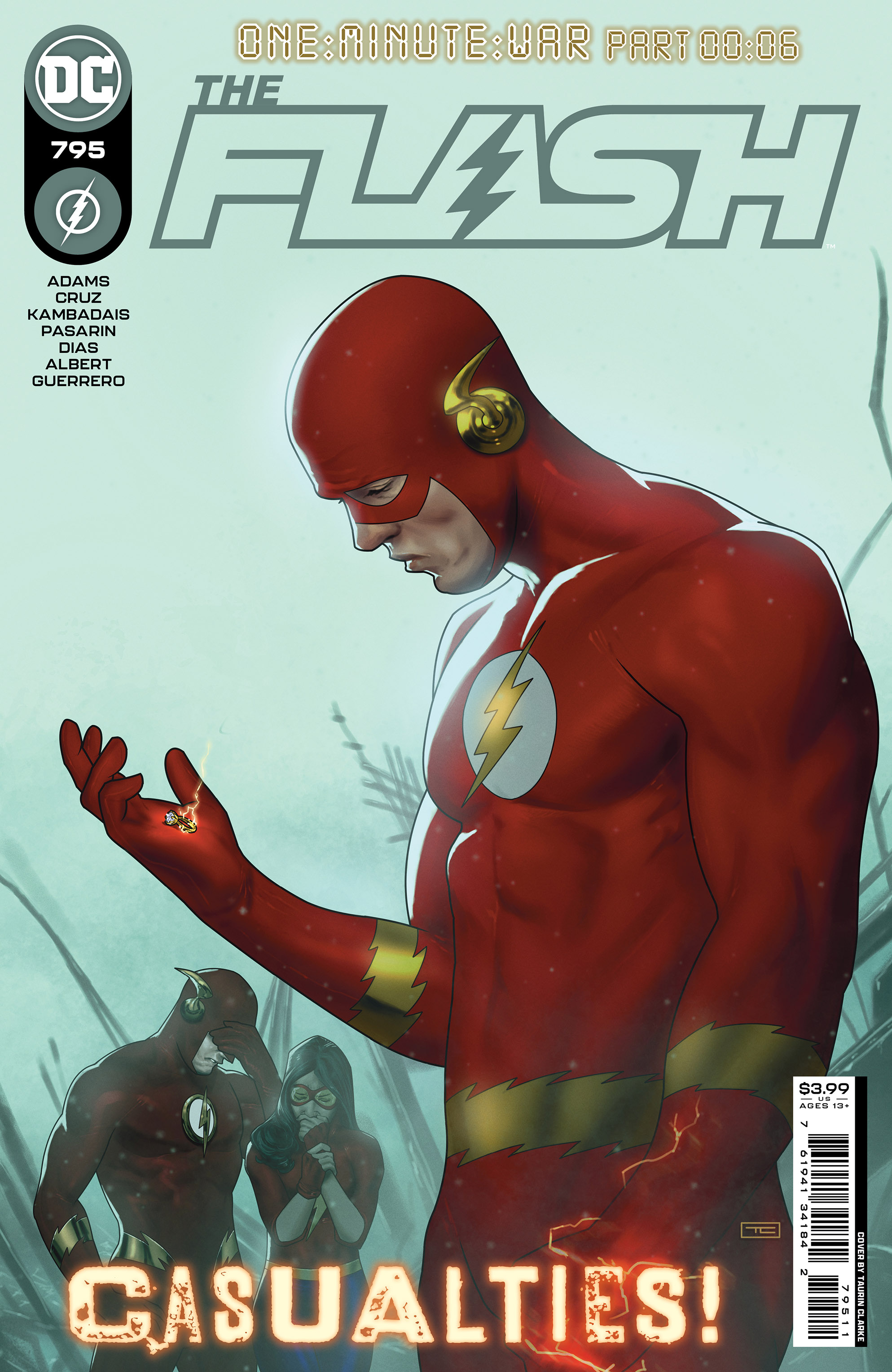 Flash #795 Cover A Taurin Clarke (One-Minute War) (2016)