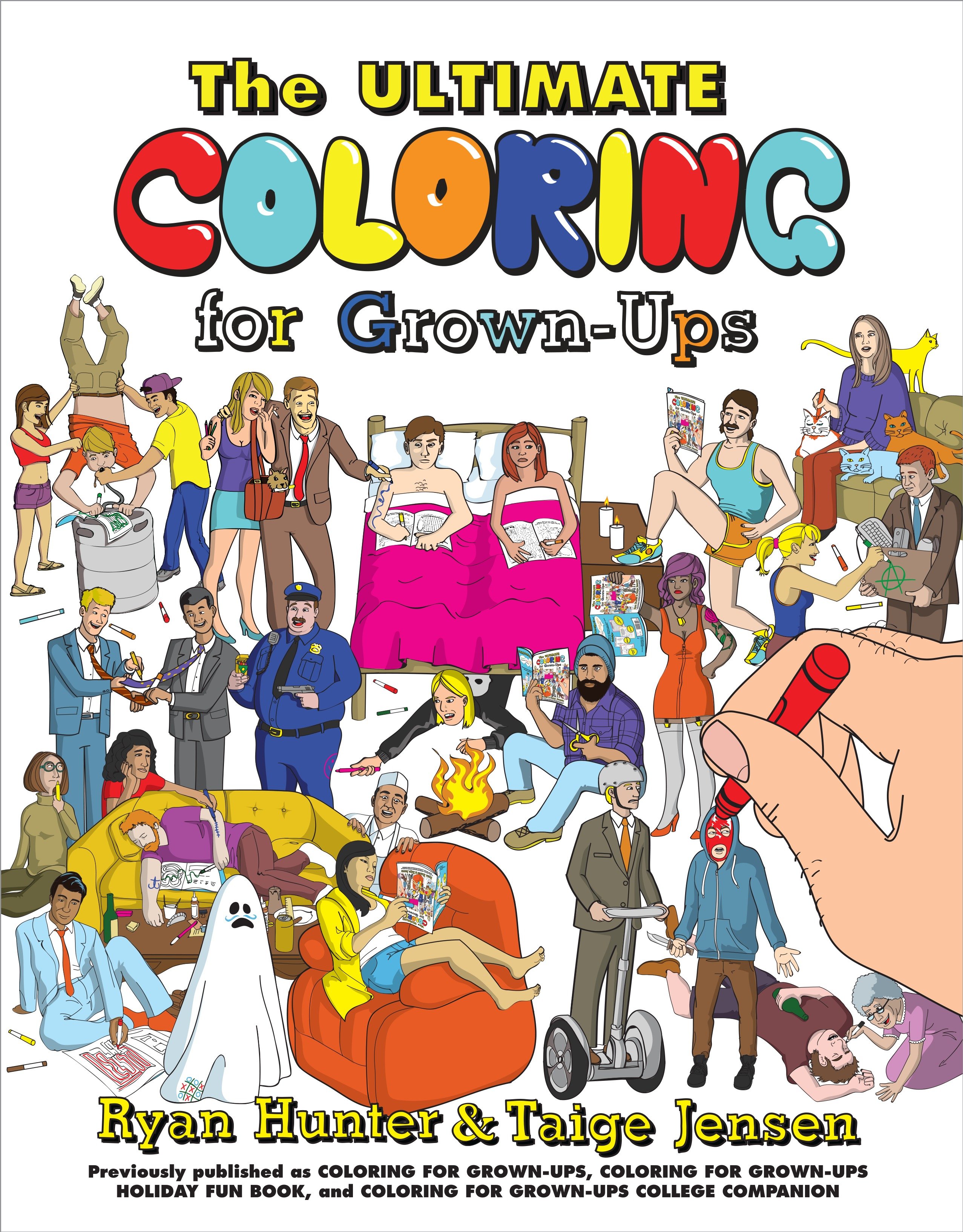 The Ultimate Coloring for Grown-Ups