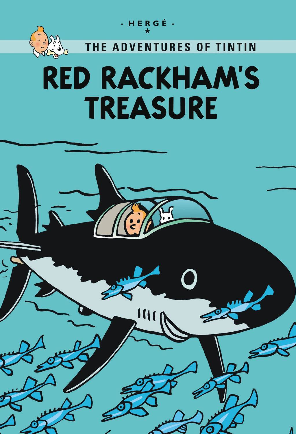 Tintin Young Reader Edition Graphic Novel #2 Red Rackhams Treasure New Printing