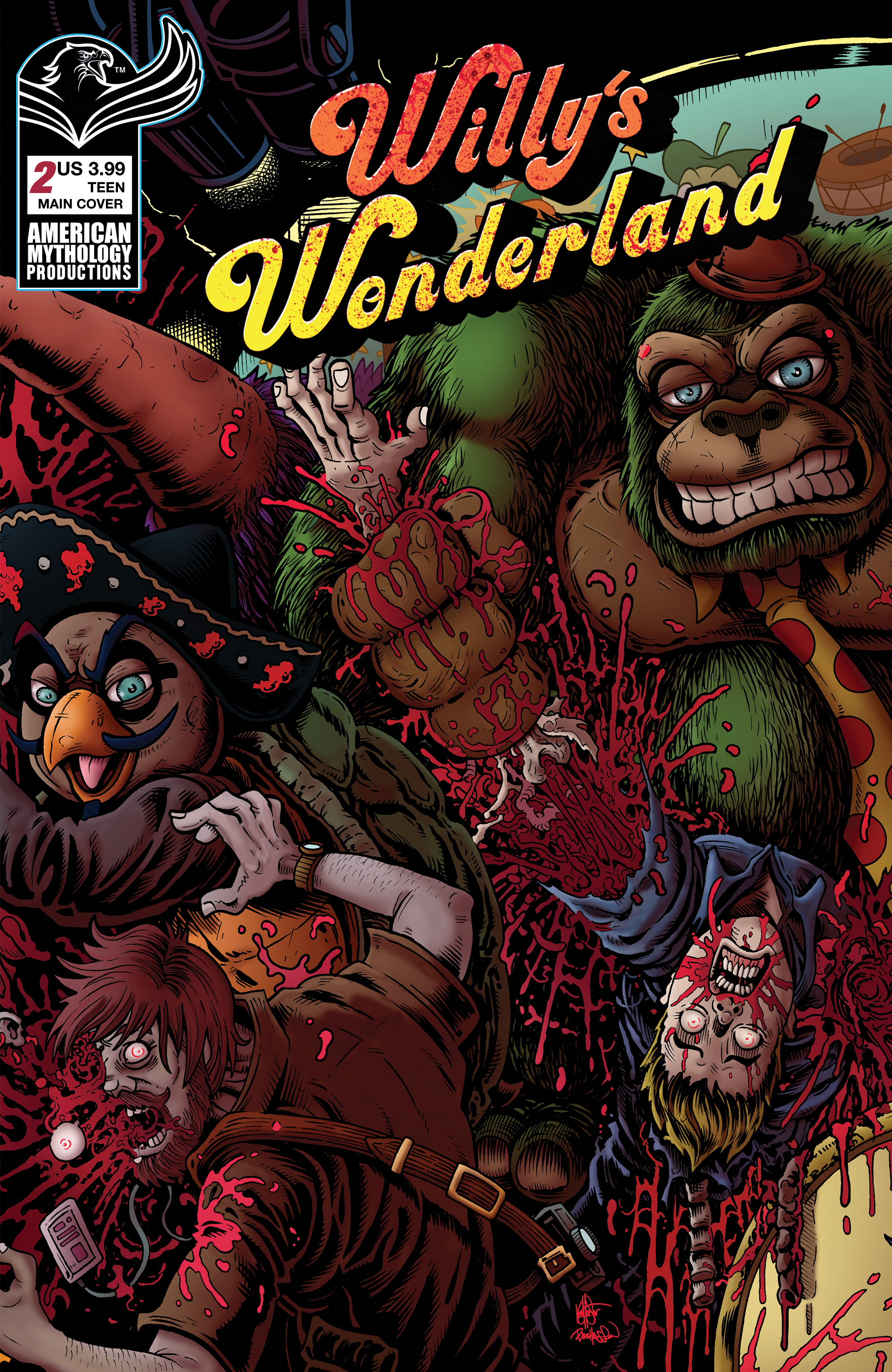 Willy's Wonderland Prequel #2 Cover A Hasson & Haeser