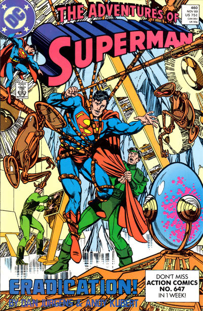 Adventures of Superman #460 [Direct]-Very Fine (7.5 – 9)