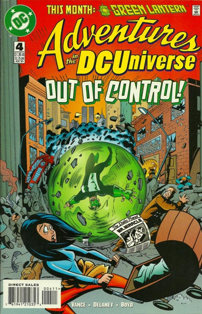 Adventures In The DC Universe #4 [Direct Sales] Very Fine