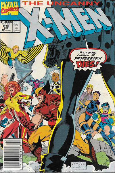 The Uncanny X-Men #273 [Newsstand]-Very Good (3.5 – 5)