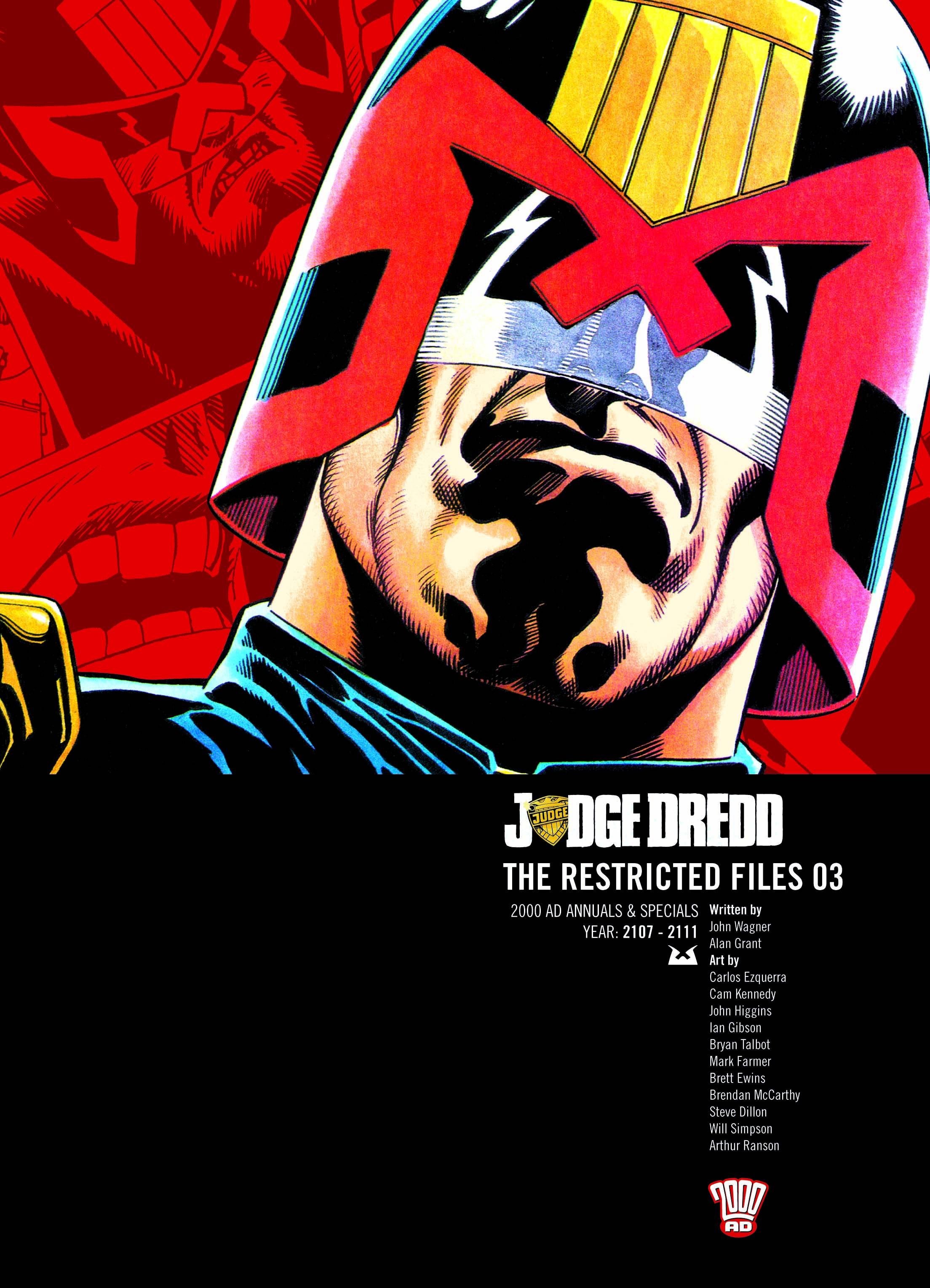 Judge Dredd Restricted Files Graphic Novel Volume 3