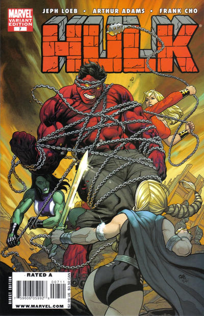 Hulk #7 [Variant Edition - Frank Cho] - Vf/Nm 9.0