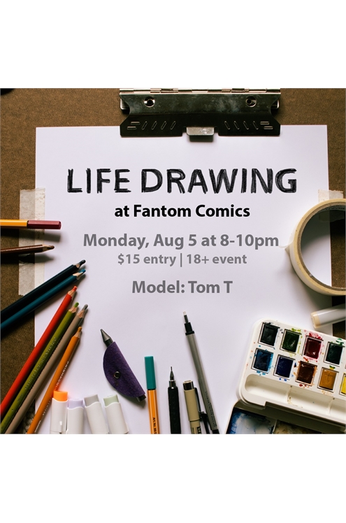Life Drawing Session - August 5, 2024