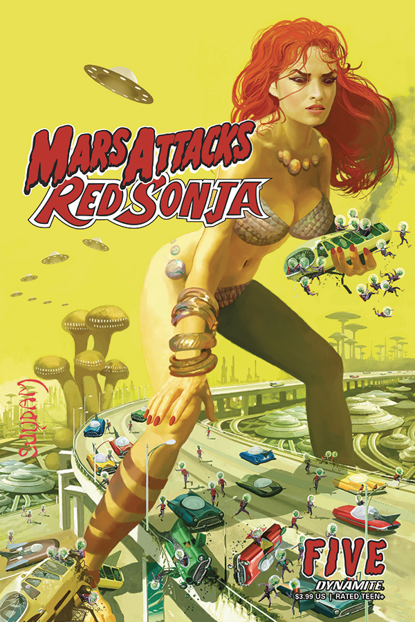 Mars Attacks Red Sonja #5 Cover A Suydam