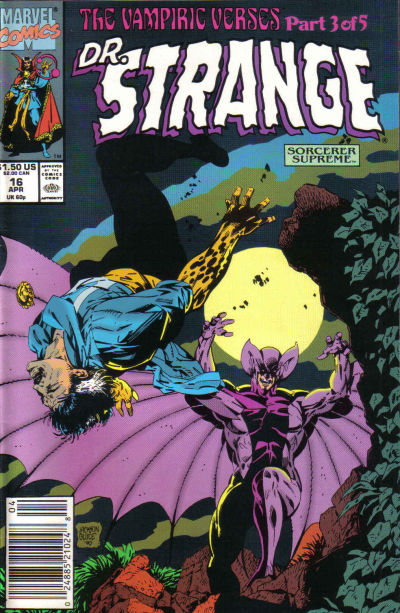 Doctor Strange, Sorcerer Supreme #16-Very Fine (7.5 – 9) [Newsstand]