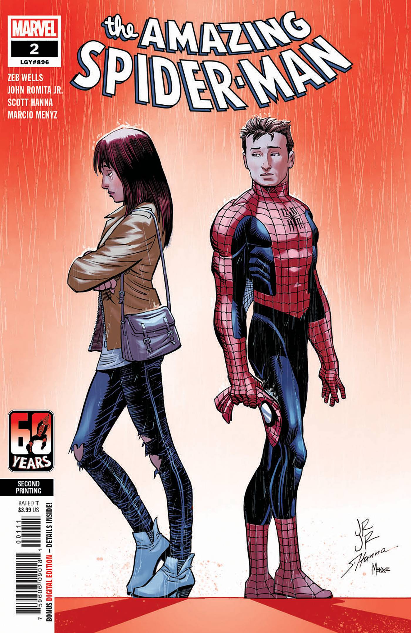 Amazing Spider-Man #2 2nd Printing Romita Jr Variant (2022)