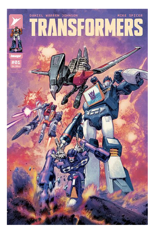 Transformers #1 Cover D Lewis Larosa Variant Second Printing