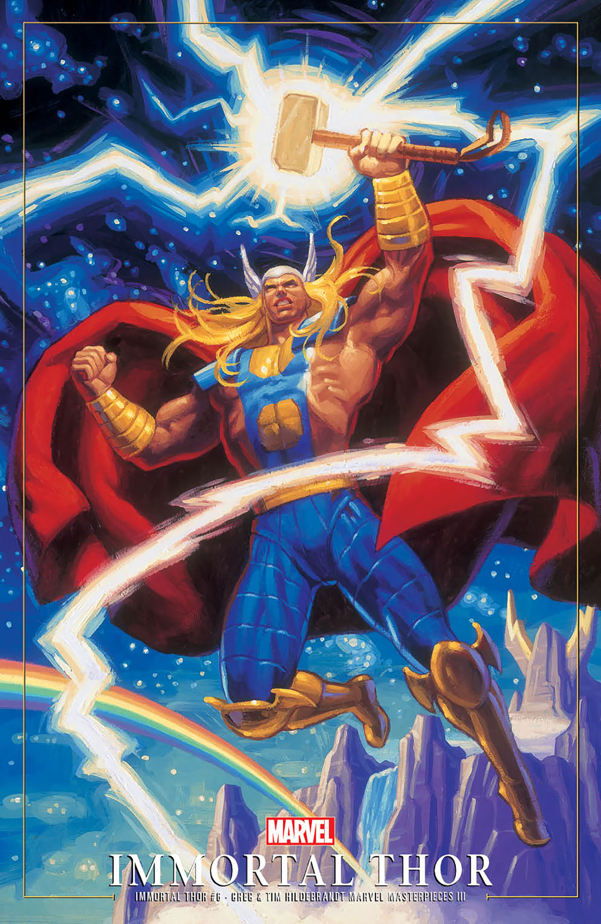 Immortal Thor #6 Greg and Tim Hildebrandt Thor Marvel Masterpieces III Variant