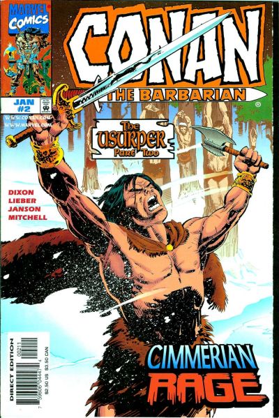 Conan The Barbarian: The Usurper #2-Very Fine (7.5 – 9)