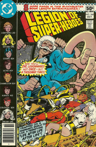 The Legion of Super-Heroes #268 [Newsstand](1980)-Very Good (3.5 – 5)