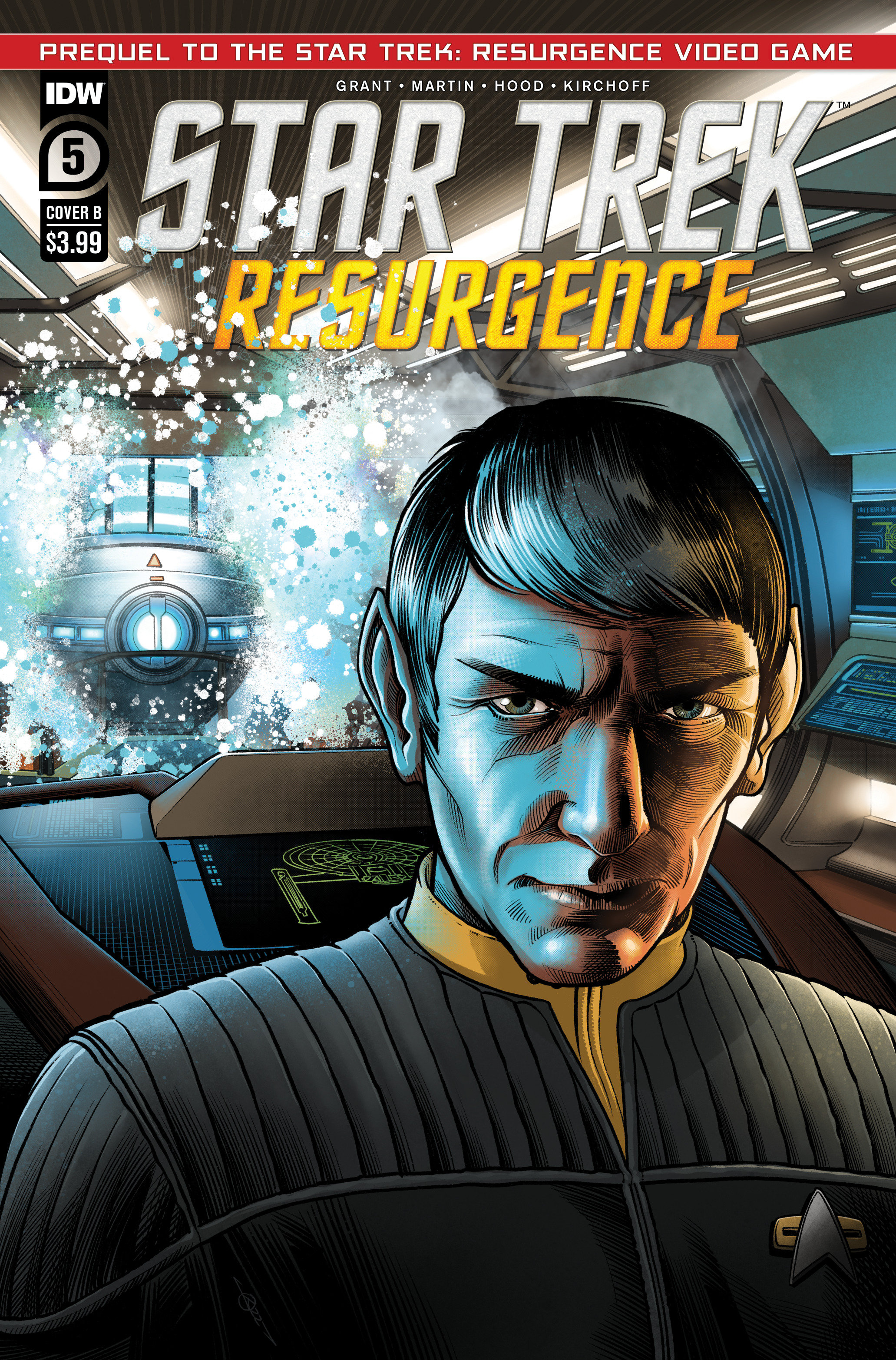 Star Trek Resurgence #5 Cover B Gray