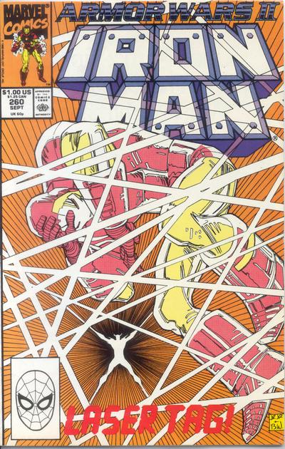 Iron Man #260 [Direct]-Near Mint (9.2 - 9.8)