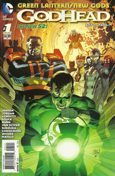 Green Lantern New Gods Godhead #1 Variant Edition