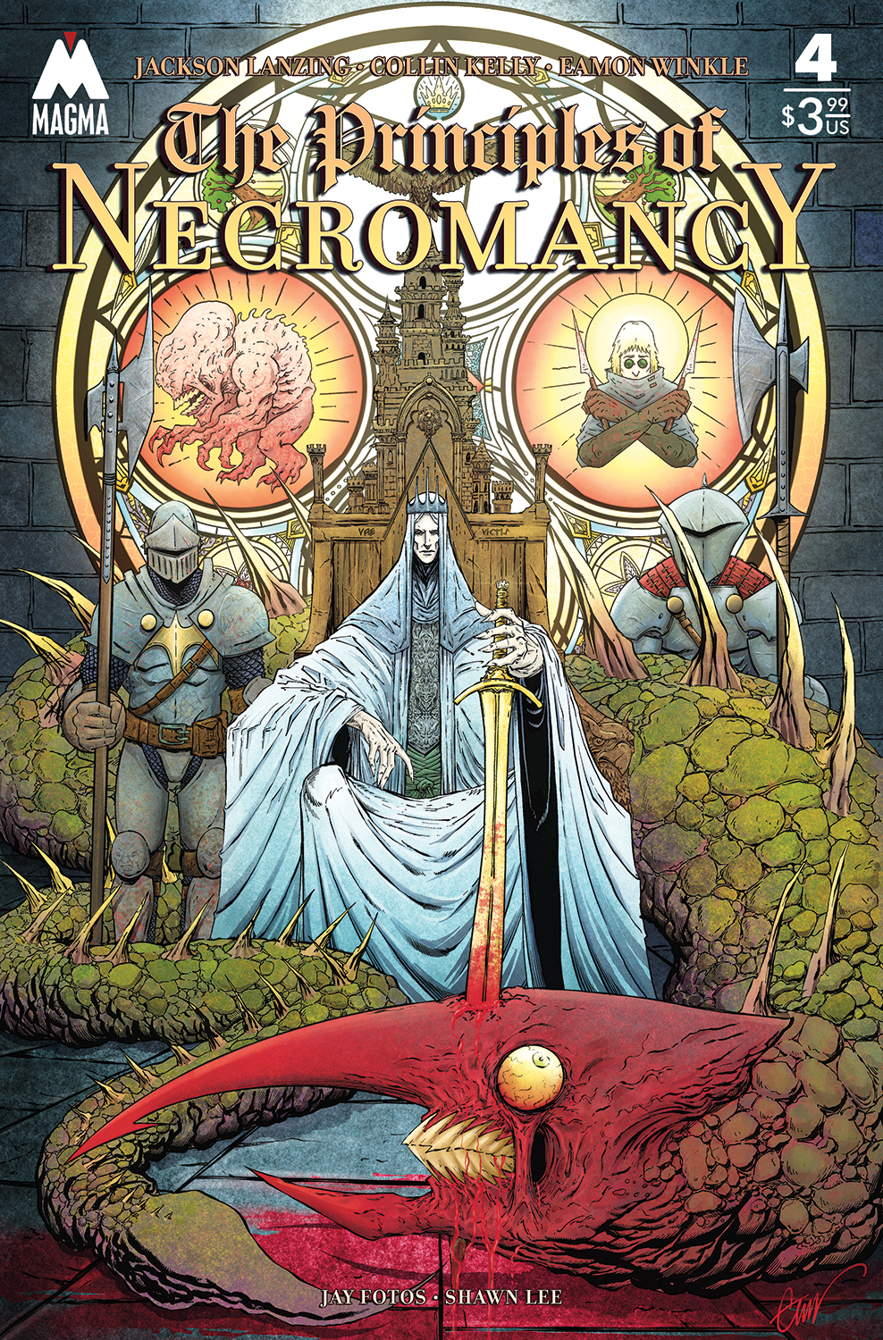 Principles of Necromancy #4 Cover A Eamon Winkle