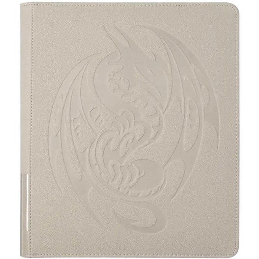 Dragon Shield Card Codex 360 Portfolio Ashen 
White