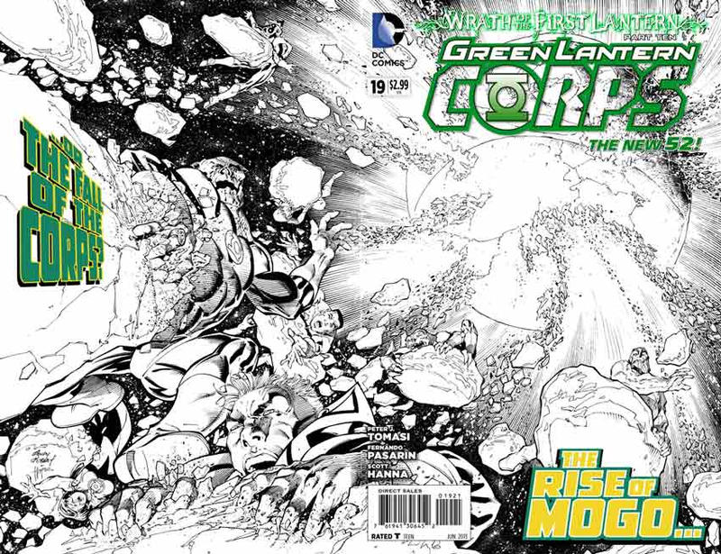 Green Lantern Corps #19 Variant Edition (Wrath) (2011)