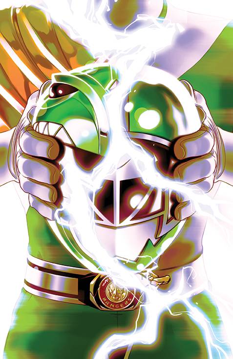 Mighty Morphin Power Rangers #119 Cover C Helmet Variant Montes