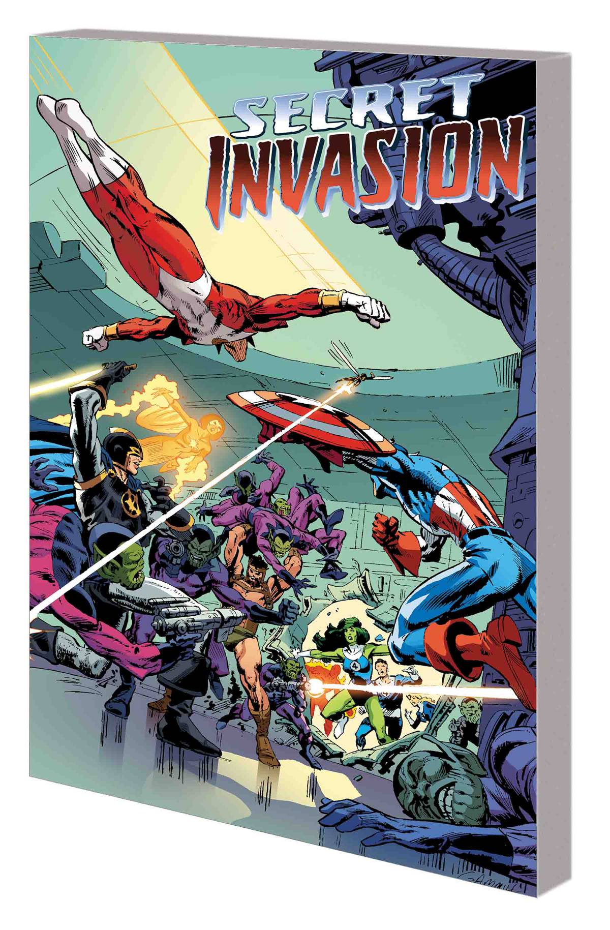 Secret Invasion Graphic Novel Rise of Skrulls