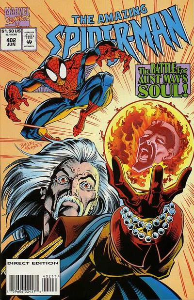 The Amazing Spider-Man #402 [Direct Edition]-Fine/Very Fine 