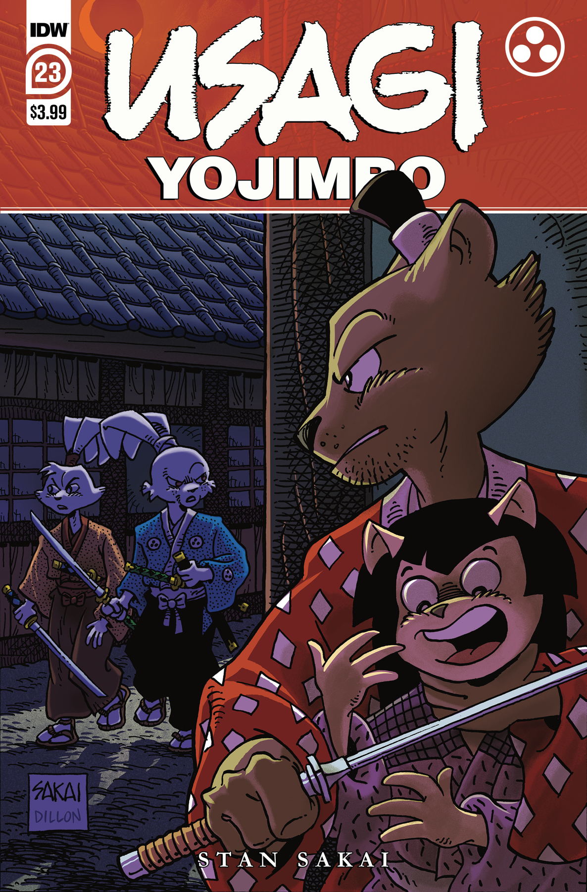 Usagi Yojimbo #23 Cover A Sakai (2019)