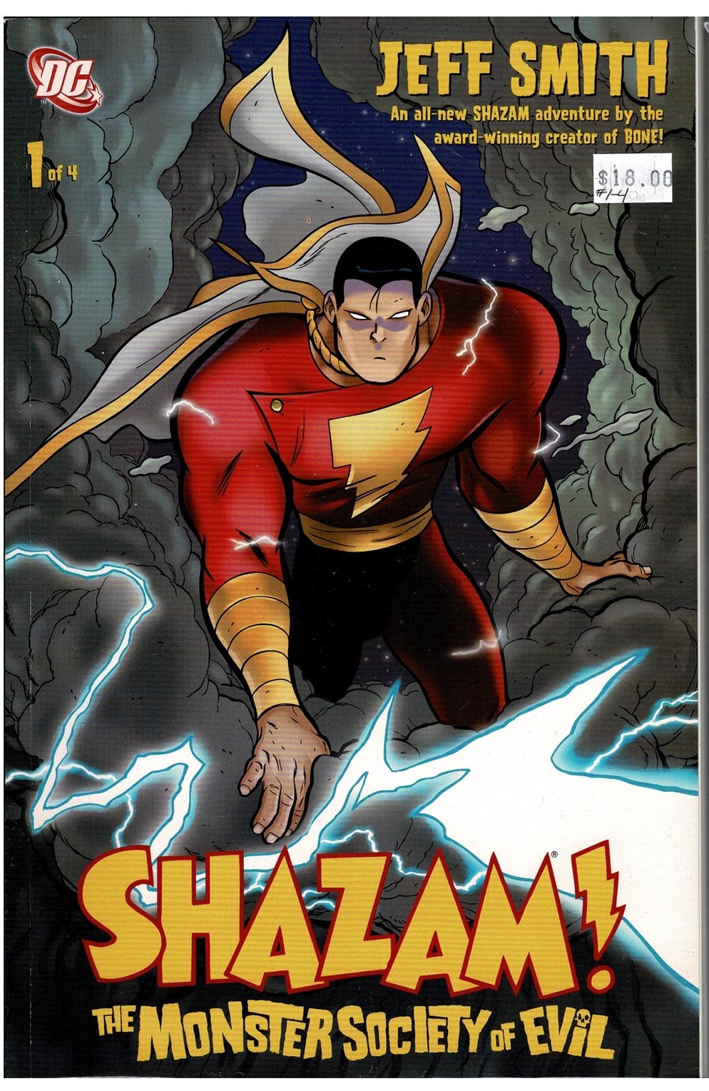 Shazam! : The Monster Society of Evil #1-4  Comic Pack