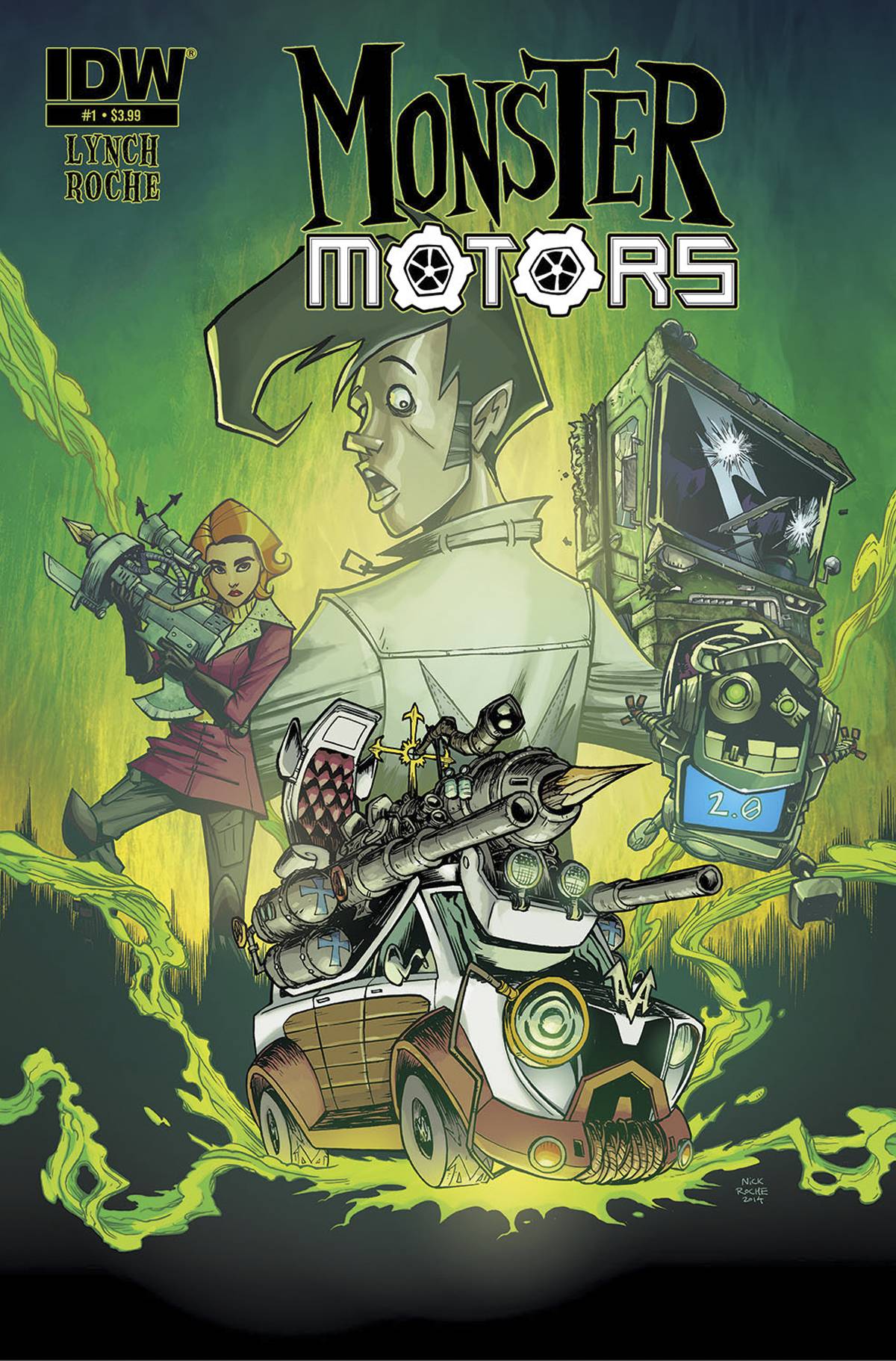 Monster Motors Curse of Minivan Helsing #1