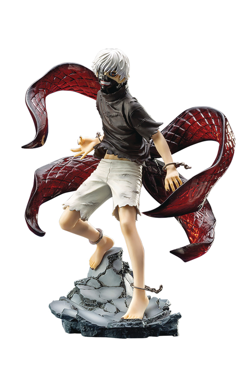 Tokyo Ghoul Ken Kaneki Awakened Repaint Artfx J Statue