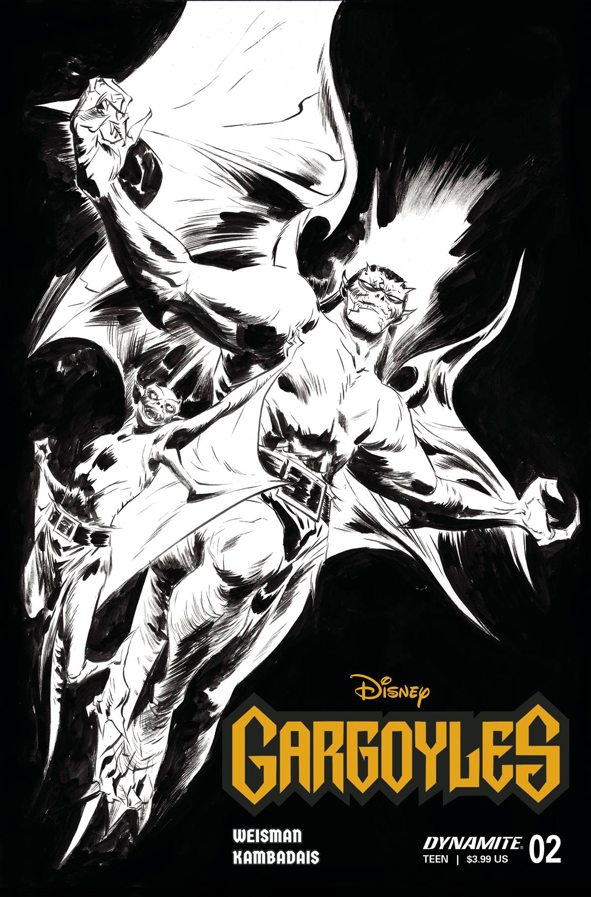 Gargoyles #2 Cover X 10 Copy Last Call Incentive Lee Line Art (2022)