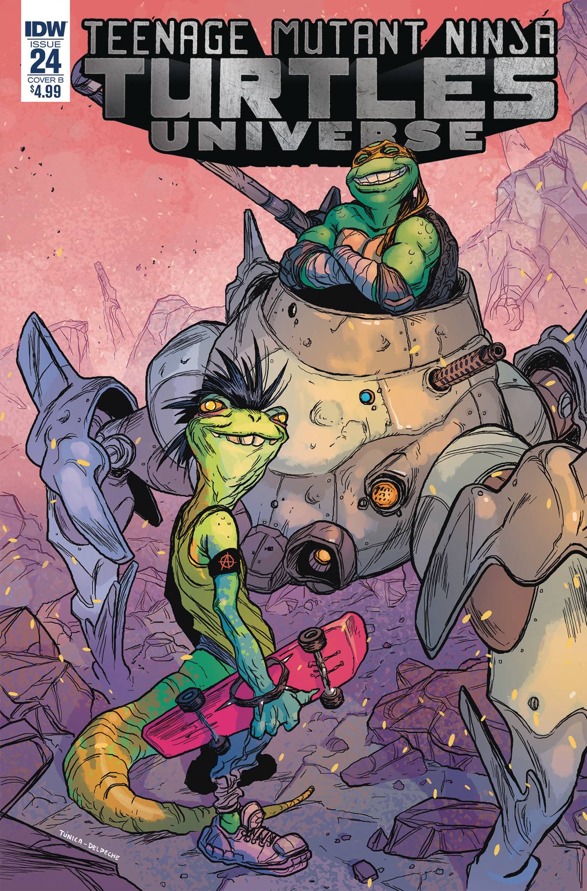Teenage Mutant Ninja Turtles Universe #24 Cover B Tunica