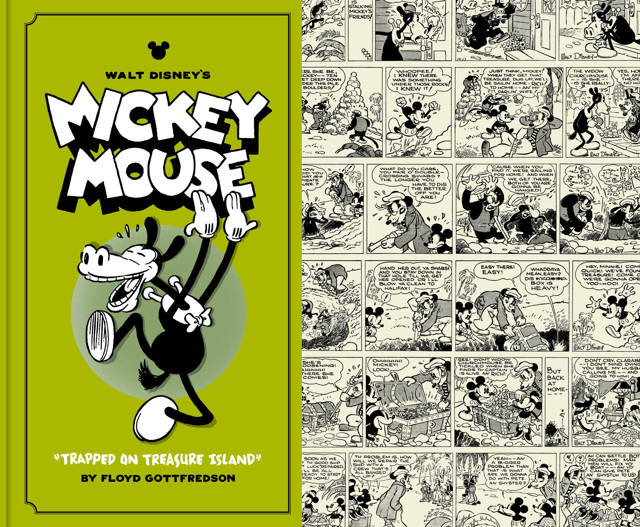 Disney Mickey Mouse Hardcover Volume 2 Treasure Island