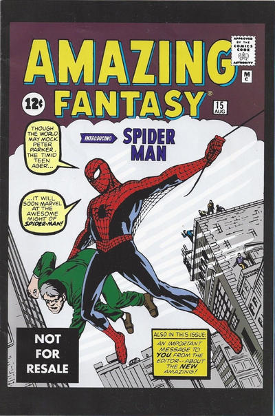 Amazing Fantasy No. 15 [Marvel Legends Reprint] #0-Fine