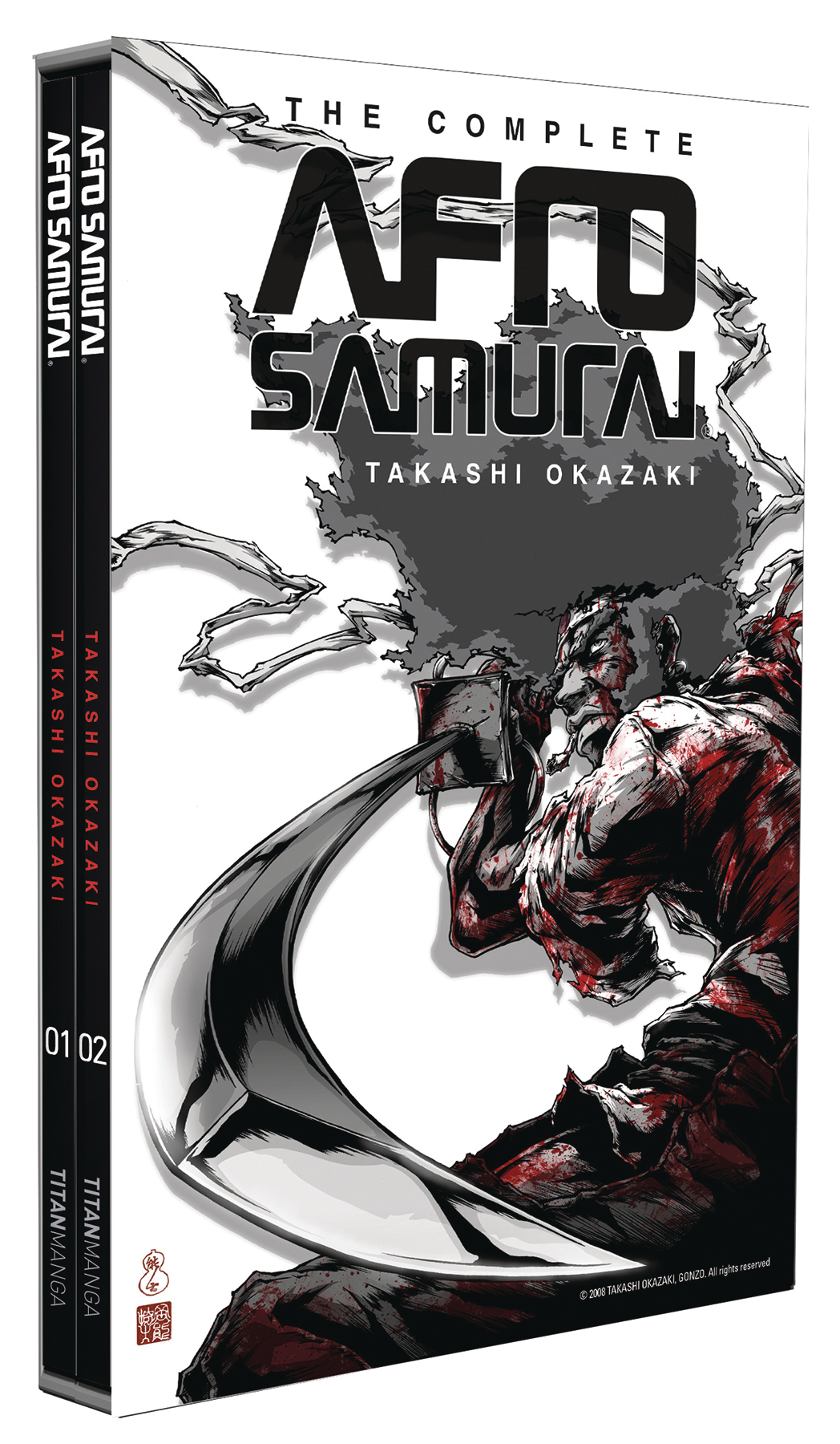 Afro Samurai Volume 1-2 Boxed Set Dm Edition