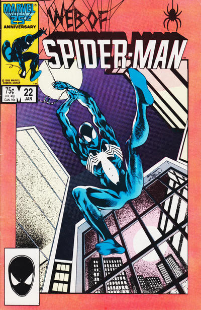 Web of Spider-Man #22 [Direct]-Very Fine (7.5 – 9) Art By Marc Silvestri And Art Nichols.