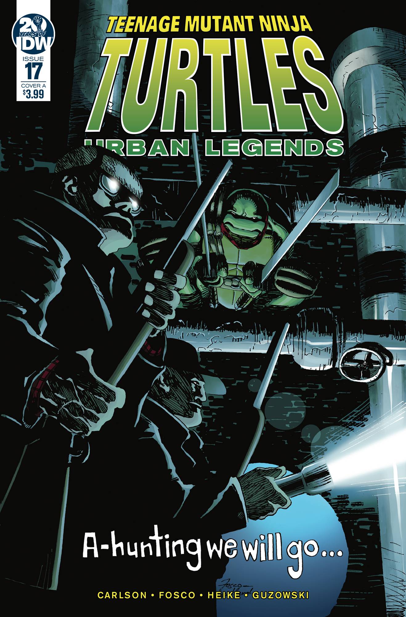 Teenage Mutant Ninja Turtles Urban Legends #17 Cover A Fosco