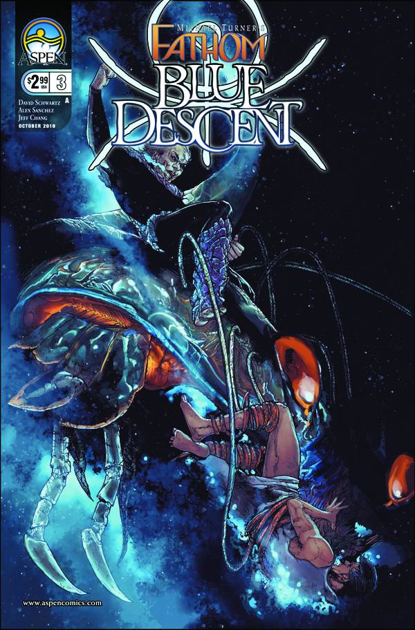 Fathom Blue Descent #3 Cover A Alex Sanchez