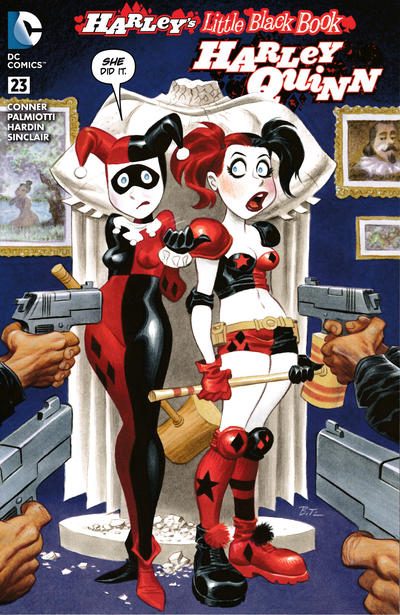 Harley Quinn #23 [Harley's Little Black Book Bruce Timm Color Cover](2014)- Vf/Nm 9.0
