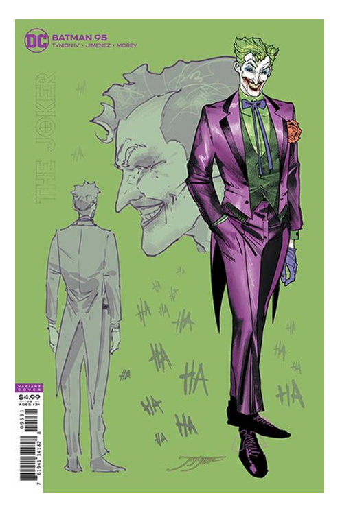Batman #95 1 In 25 the Joker Variant Edition Joker War (2016)